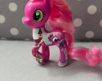 Reinicio de My Little Pony G4 "Todo sobre Cheerilee" MLP La Película Pintable vintage Twice as Fancy TAF