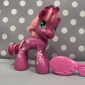 My Little Pony G3.5 Cheerilee 2009 Twice as Fancy Ponies TAF Cutie Marks Vintage MLP pony MLP Retro Complete with brush comb