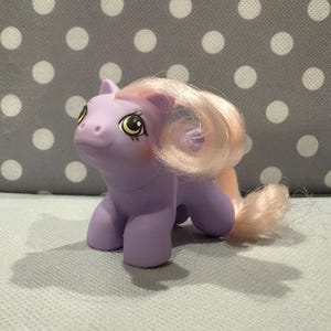 My Little Pony Newborn twin Baby YoYo Yo-Yo purple pegasus G1 Vintage Retro MLP Hasbro