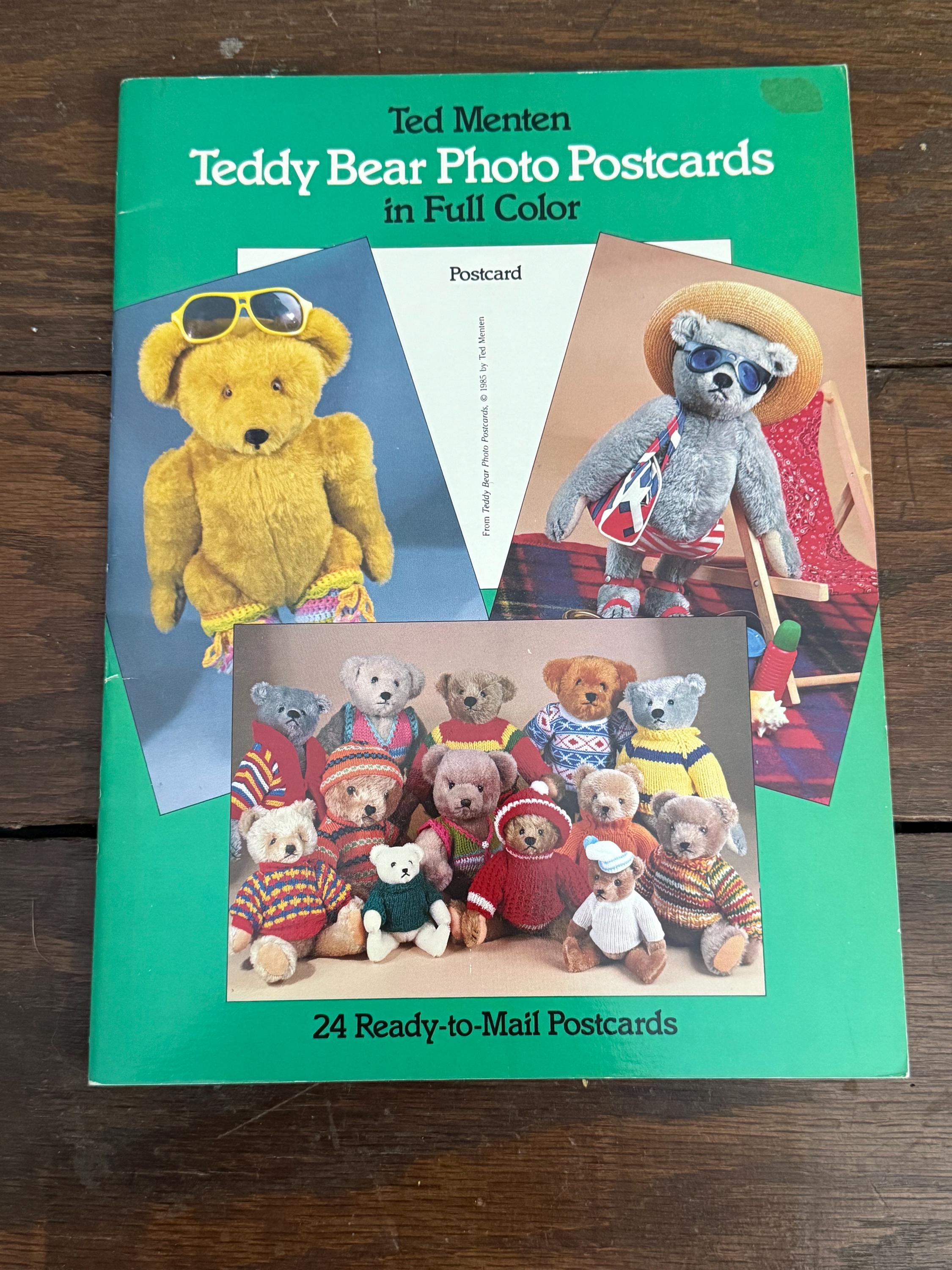 Teddy Postcard Antique - Etsy