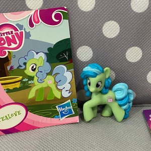 My Little Pony G4 European Exclusive Wave 2 Blind Bag TeaLove Tea Love mit Sammelkarte Neu Komplett Vintage MLP Pony Retro
