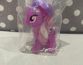 My Little Pony G4 Glitzerhaar Wysteria Tao Bao MLP Pony Retro Vintage Bürstebar TaoBao Target Exklusiver Handtaschenballon MIP-Prototyp