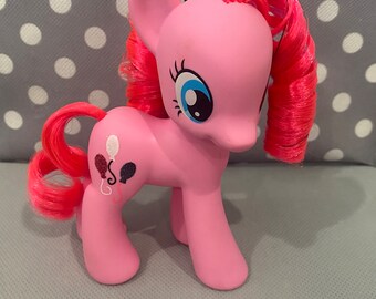 My Little Pony G4 Fashion Style Pink Schwarz Pinkie Pie Ziel Exklusiv Neu Vintage MLP Pony Retro Vintage Brushable