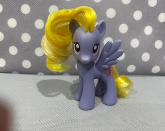 My Little Pony G4 Lily Blossom Pegasus purple Vintage MLP pony Retro Vintage Brushable