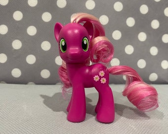 Poney vintage MLP Cheerilee My Little Pony G4 Poney de terre brossable vintage rétro