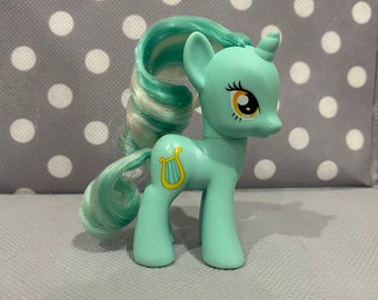 My Little Pony G4 Lyra Heart Strings Heartstrings Vintage MLP pony Retro Vintage Brushable Unicorn