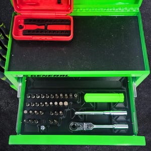 35-piece Flex-head Bit Set Organizer | Mini Toolbox Drawer Insert - Etsy
