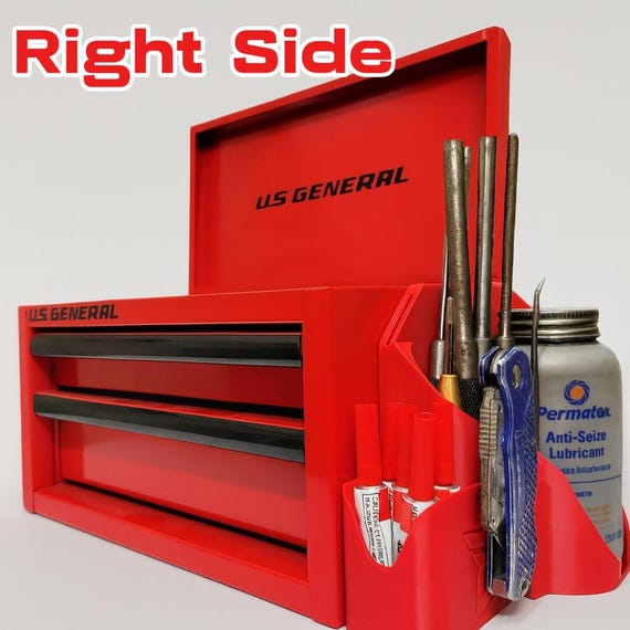 Sideloaded Catch-all | Mini Toolbox Magnetic Side Organizer - Etsy