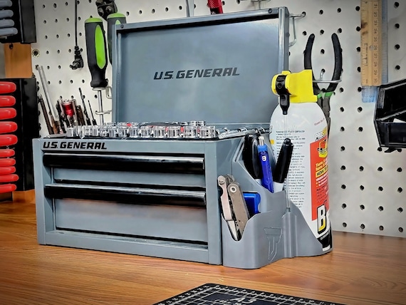 SideLoaded Catch-All | Mini Toolbox Magnetic Side Organizer