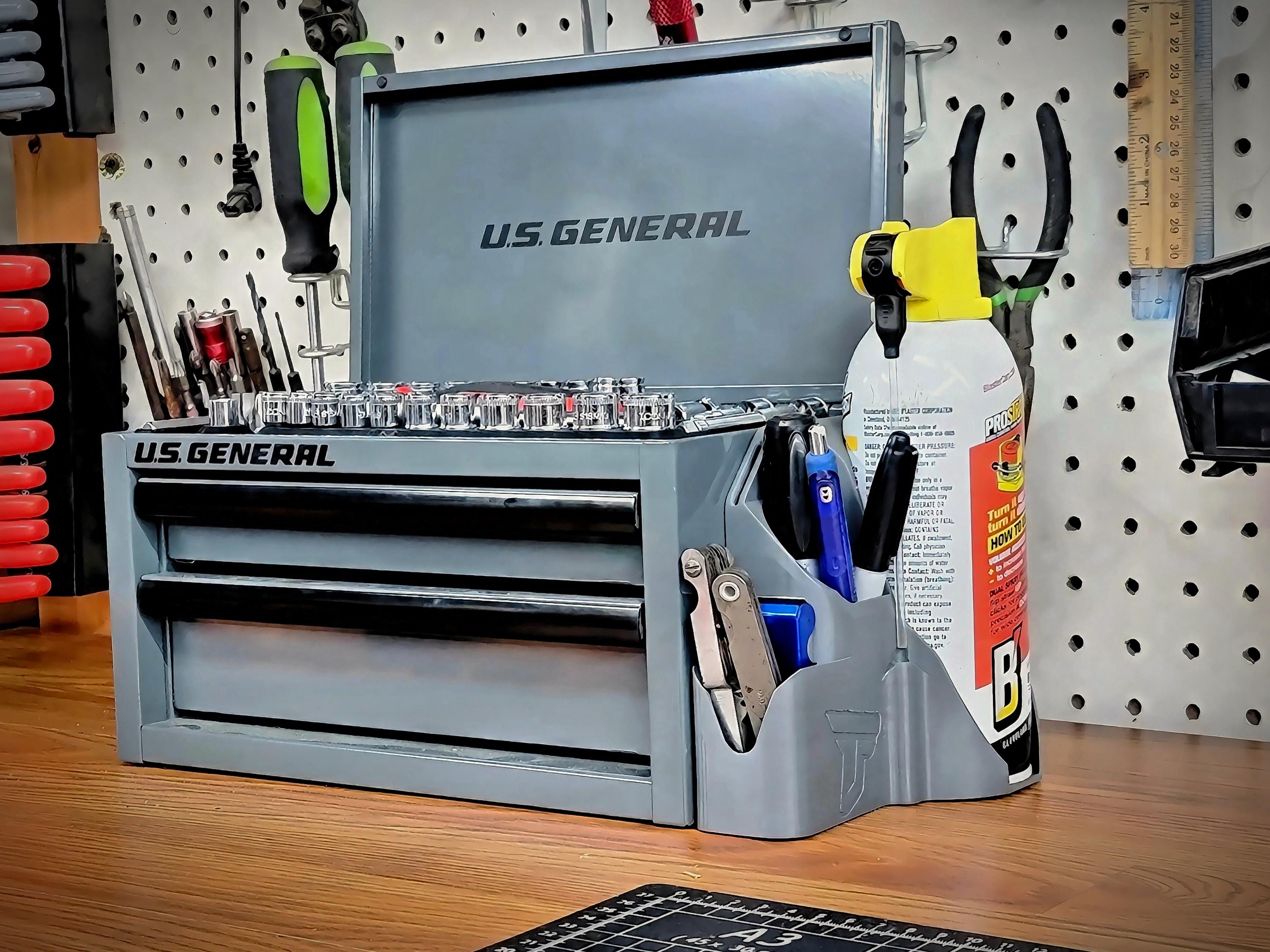 Sideloaded Catch-all | Mini Toolbox Magnetic Side Organizer - Etsy