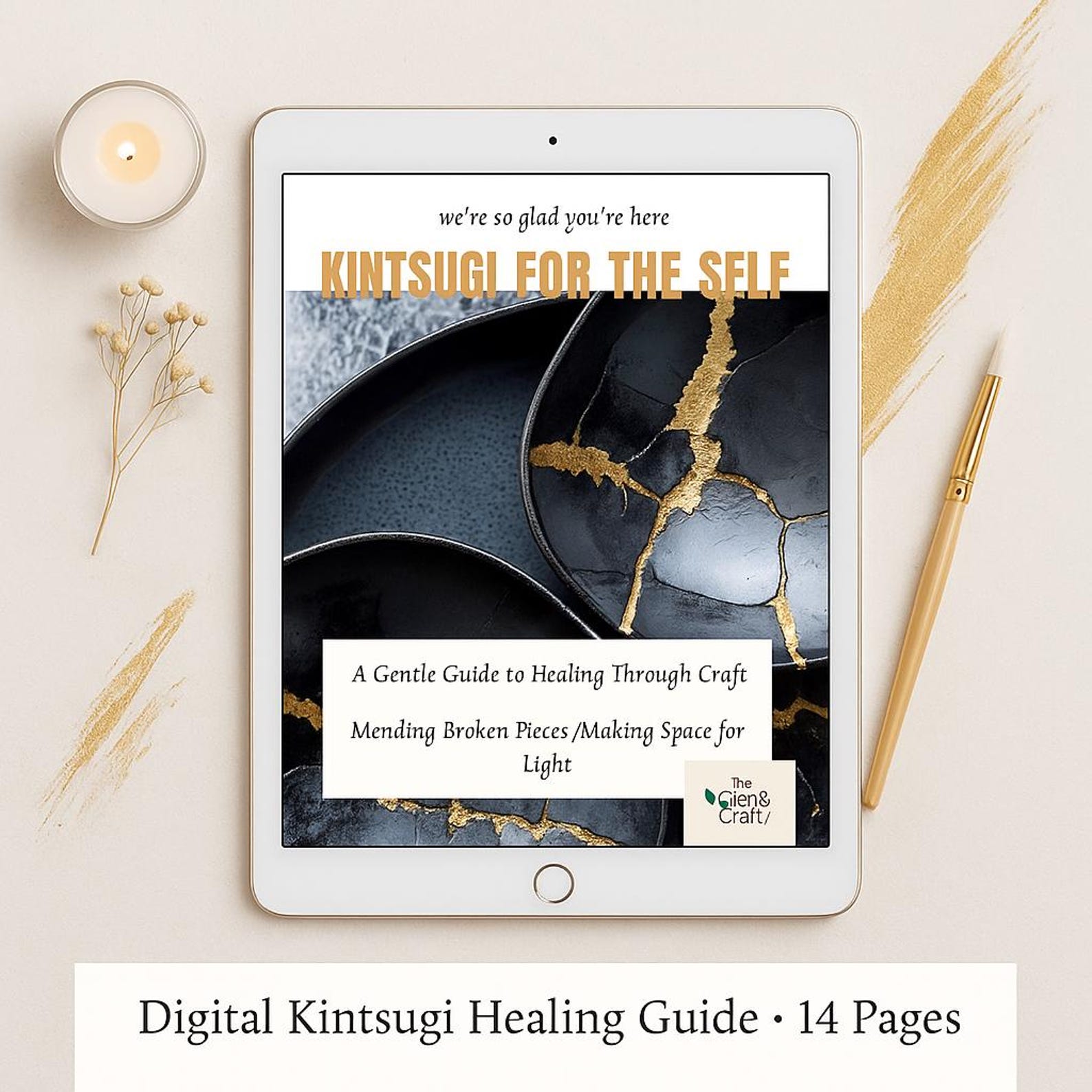 Kintsugi for Beginners | Japanese Gold Repair Art Tutorial | Healing ...
