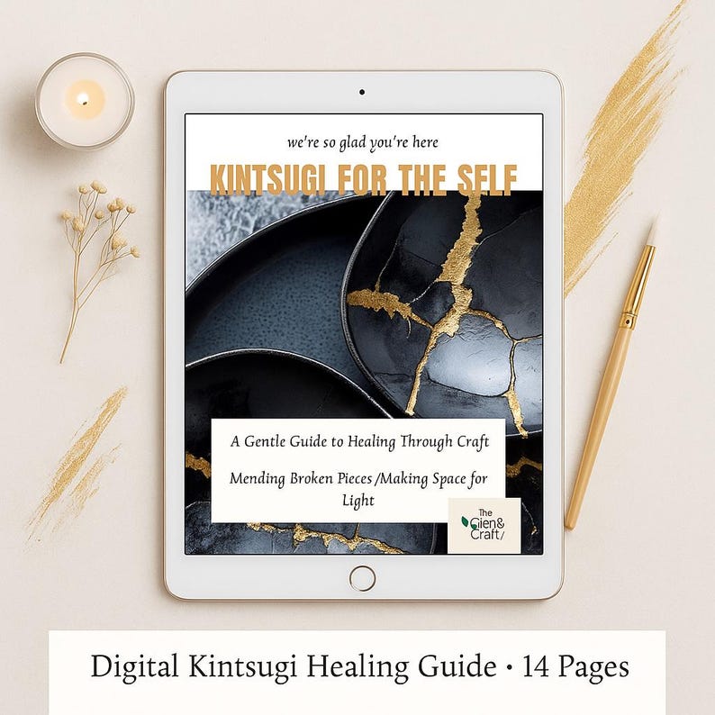 Kintsugi for Beginners | Japanese Gold Repair Art Tutorial | Healing ...