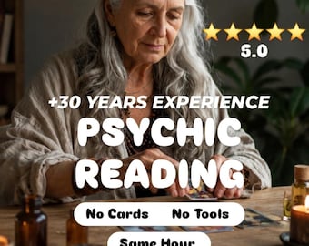 Psychic Reading Same Hour, Brutal Honest Psychic, No Sugar Coating, Accurate Clairvoyant Reading, No Tools, no ai