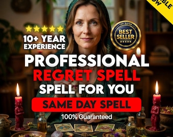 SAME DAY Regret Spell, Make Them Feel Remorse & Realize Your True Value, Love Obsession Ritual