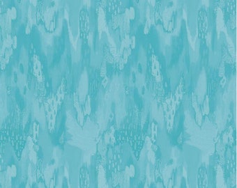 Kindness, Always Tonal Teal * LAMINATED Cotton Fabric - Riley Blake