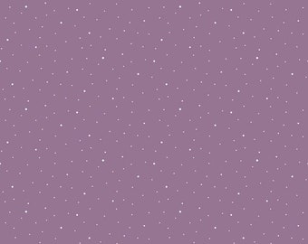 Dapple Dot Lilac * - LAMINATED Cotton Fabric - Riley Blake