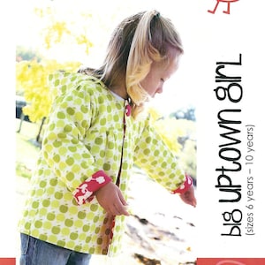 Hooded Jacket Raincoat Sewing Pattern - Uptown by Make It Pefect,  6 - 10 years
