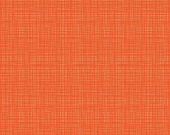 Texture Orange * - LAMINATED Cotton Fabric - Riley Blake