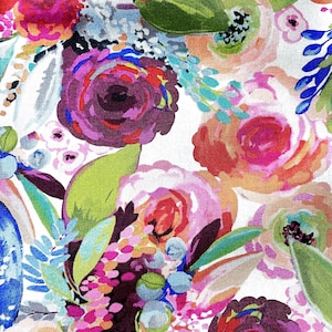 Laminated on BACK Blissful Blooms* - LAMINATED Cotton Fabric - Riley Blake