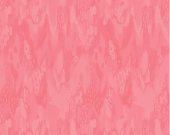 Kindness, Always Tonal Coral * LAMINATED Cotton Fabric - Riley Blake