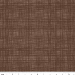 Texture Chocolate * - LAMINATED Cotton Fabric - Riley Blake