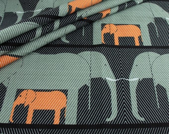 Rindentuch NICHT LAMINIERT Birch Fabrics von Charley Harper Nurture Jumbrella WIDE 58 "