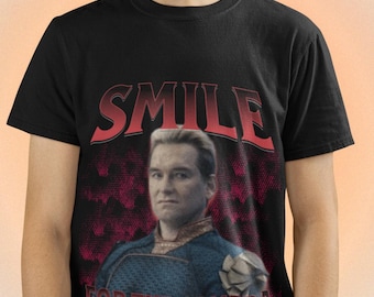 Homelander Meme Shirt Funny Superhero Tee Retro 90s Graphic Top Viral Internet Humor Unisex Streetwear Gift Trending Tee