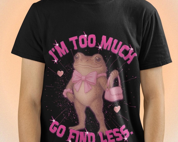 Funny Frog Meme Shirt, Y2K Vintage Bootleg Toad Tee, Weirdcore Aesthetic Frog Lover Gift, Pink Frog Graphic Tee Unisex, Retro 90s Humor Top