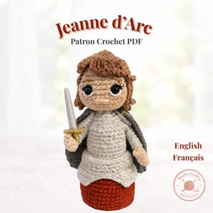 Figurine Peinte Jeanne D'Arc 75mm - Irbis Miniatures - Niveau Art 1/24 NEUF