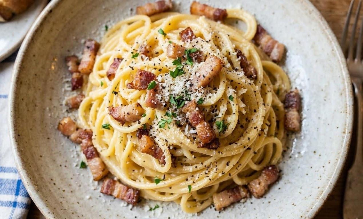 Perfect Creamy Carbonara – No Scrambled Eggs, No Dry Pasta | Authentic ...