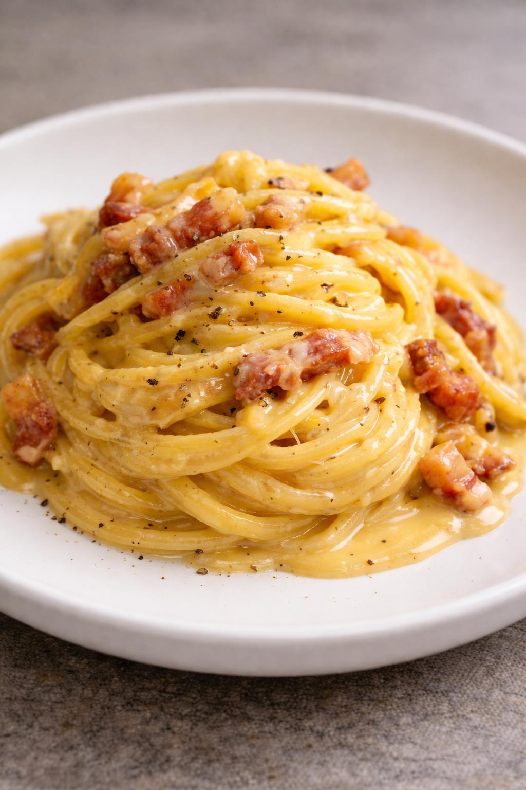 Perfect Creamy Carbonara – No Scrambled Eggs, No Dry Pasta | Authentic ...