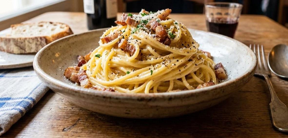 Perfect Creamy Carbonara – No Scrambled Eggs, No Dry Pasta | Authentic ...