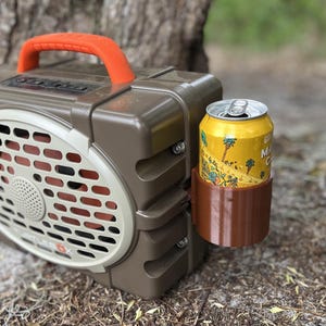 Drink Holder for Turtlebox Speaker | Turtlebox Audio Speaker Cup Holder Accessory | 12oz Can Attachment for Turtle Box Speakers