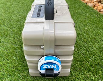 Turtlebox Zyn & Dip Can Holder | Turtlebox Audio Speaker Accessory | Attachment for Turtle box speakers