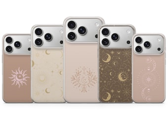 Astrology Phone Case Celestial Cover for iPhone 17 Pro Max, 16e, 15, 14, 13 & Samsung S26 Ultra, S25 FE, A57, A56, Pixel 10, 9A