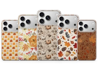 Fall Phone Case Nature Cover for iPhone 17 Pro Max, 16e, 15, 14, 13 & Samsung S26 Ultra, S25 FE, A57, A56, Pixel 10, 9A