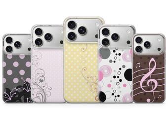 Polka Dot Phone Case Spot Cover for iPhone 17 Pro Max, 16e, 15, 14, 13 & Samsung S26 Ultra, S25 FE, A57, A56, Pixel 10, 9A