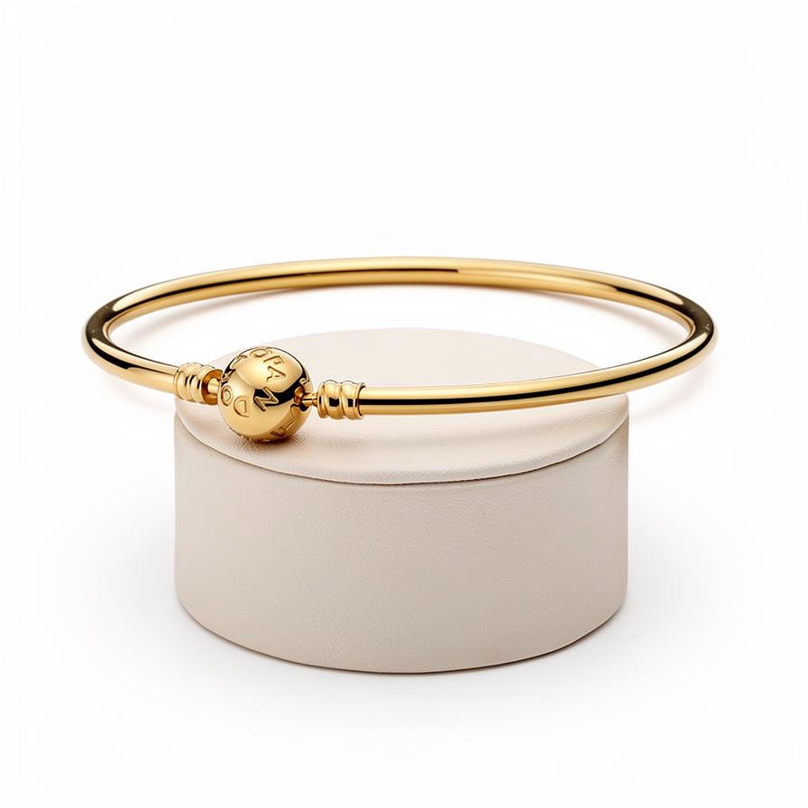 Pandora bracelet gold - Etsy 日本