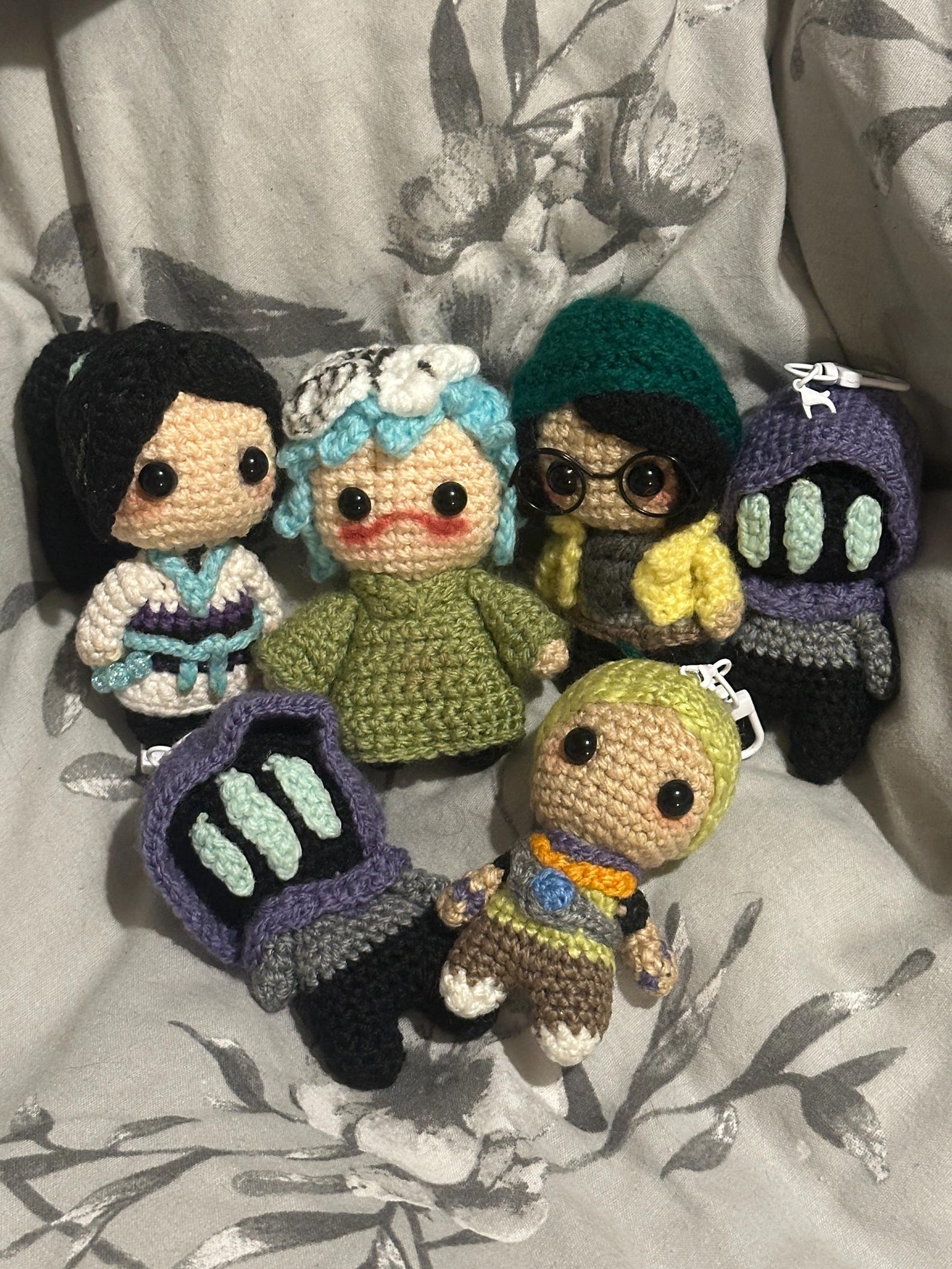 crochet doll commission - message first!!