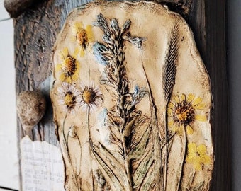 Just Today South Dakota Wildflower Bouquet Mixed Media by Jodene Shaw