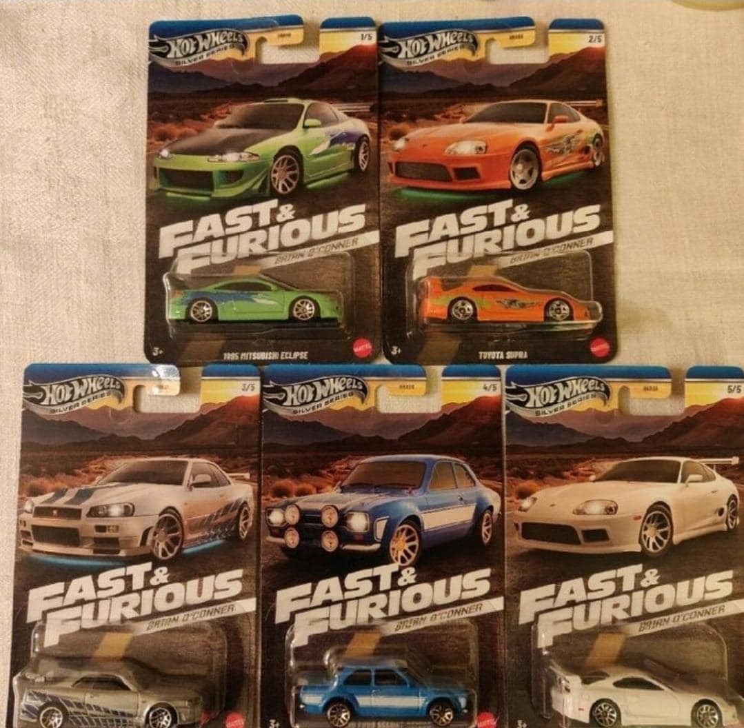 Buy Hot Wheels Fast&furious Brian O'conner Complete Set Online in