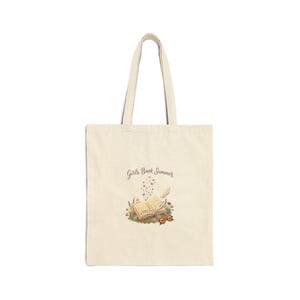 Book Girl Summer Tote | bookish, BookTok beach reads canvas bag