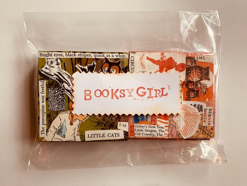 Children's Book Collage Panels, 3 Inch Square Wood Panels, Set of 6 ...