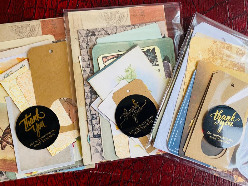 Botanical Junk Journal Bundle, Precut, Physical Item, Vintage Botanical Images, Eclectic Nature Set, Nature, Insects, Plants, 40+ items Bild 14
