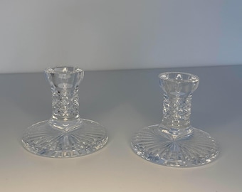 Waterford Crystal Vintage Candlestick Holders (Set of 2)