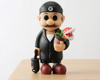 ホワイトタヌキマリオ 12インチ メキシコのおもちゃのフィギュア