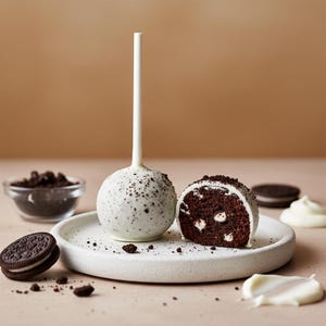 Cookies & Cream Cake Pops – Gourmet Oreo Dessert | Handmade Edible Gift | Party Favor | Luxury Treat Box from Germany