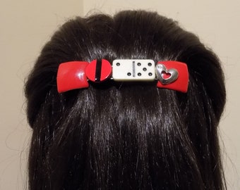 Large Barrette for Thick Hair/ Womans gift/Gift for Her/Large Hair Clip/100mm