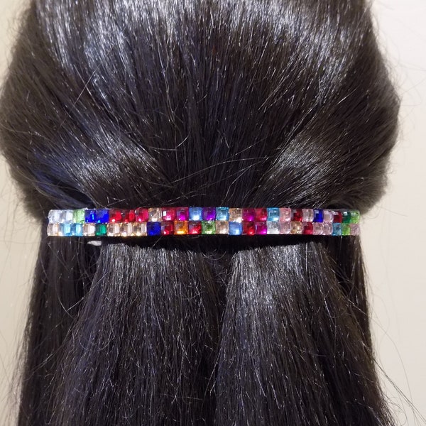 Large Barrette for Thick Hair/ Extra Large Barrette/ Thick Hair/Gift for Her/100mm clip/ Barrettes and Hair clips