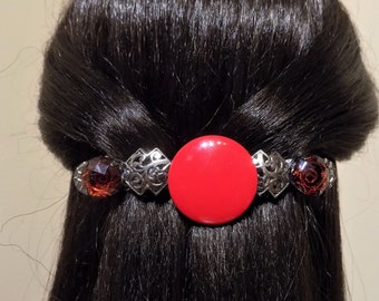Large Barrette for Thick Hair/ Womans gift/Gift for Her/Large Hair Clip/100mm